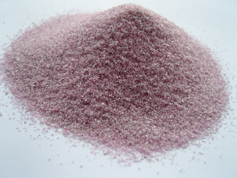 Rosa geschmolzenes Aluminiumoxid